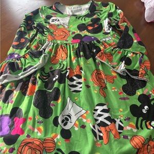 Colorful Halloween Themed Dress